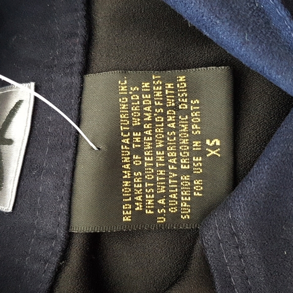 Zero Restriction boys 4 or xs microsuede windshirt navy blue New - Picture 6 of 7